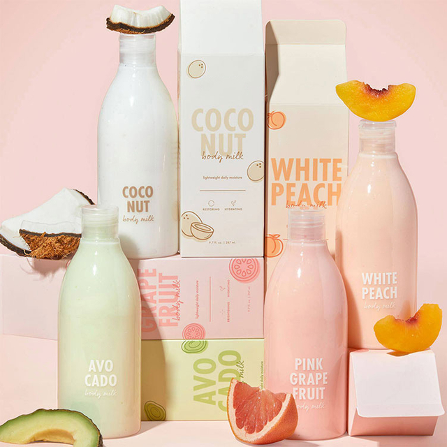 Lotion pour le corps hydratante éclaircissante de marque privée