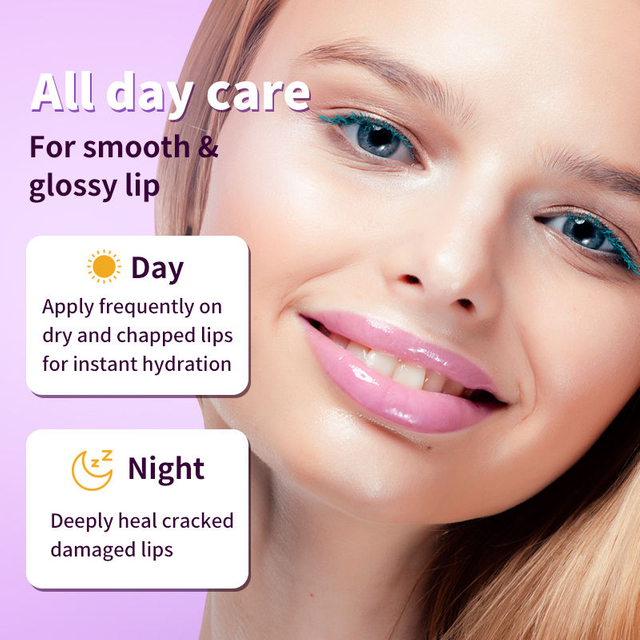 Huile d'argan biologique personnalisée, Peptides végétaliens, haute brillance, hydratante, éclaircissante, réparation de marque privée, soins pour les lèvres