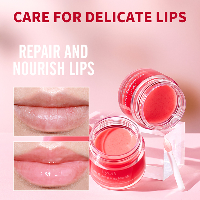 Masque de sommeil pour les lèvres
