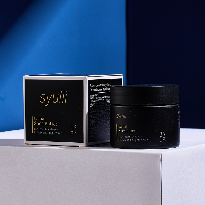 Crème au beurre de karité Syulli | Crème hydratante pour le visage | Convient aux peaux sèches