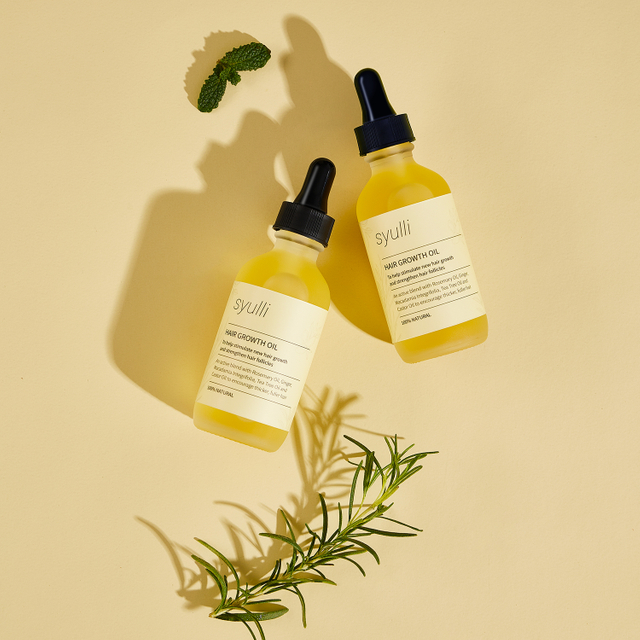 Huile de ricin de romarin 100% naturelle, marque privée, élixirs nourrissants pour le cuir chevelu, soins capillaires, traitement contre la perte, sérum pour la croissance des cheveux