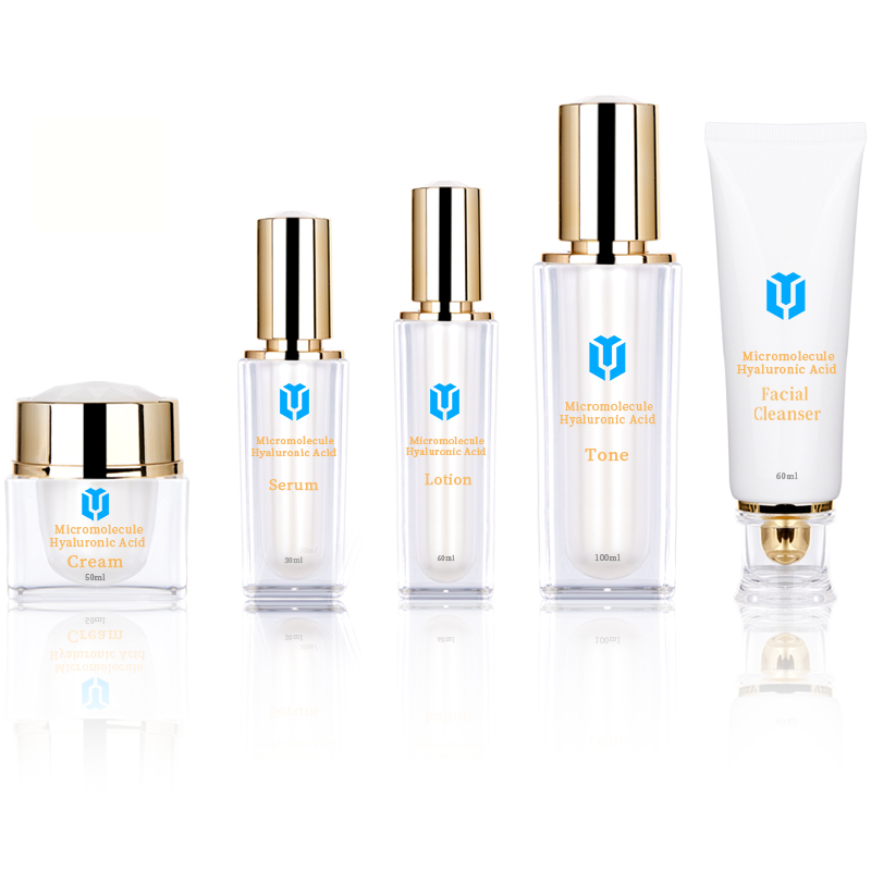 coffret de soins de la peau &agrave; l'acide hyaluronique