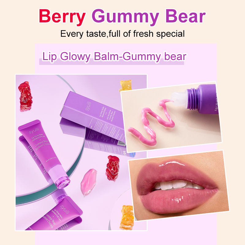Syulli Lip Glowy Balm – Baies et ours gommeux