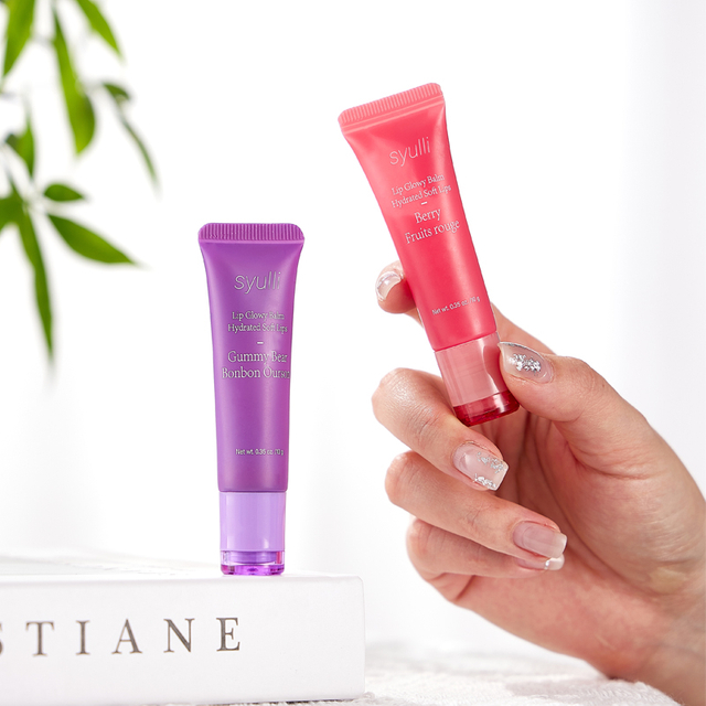 Bâton hydratant naturel véritable à la vitamine E, rouge à lèvres hydratant à la cire d'abeille