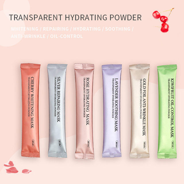 Masque facial en poudre hydratant de marque privée