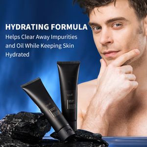 Crème nettoyante quotidienne biologique naturelle, marque privée, nettoyage en profondeur, contrôle de l'huile, acide aminé doux, nettoyant pour le visage pour hommes