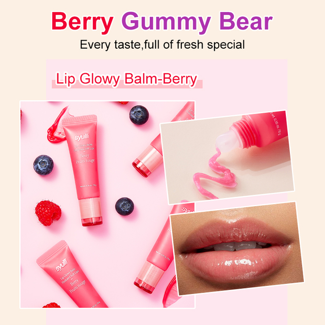 Syulli Lip Glowy Balm – Baies et ours gommeux