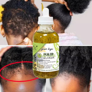 OEM 100% naturel organique romarin ayurvédique traitement du cuir chevelu élixirs de cheveux herbe huile de croissance des cheveux pour enfants femmes noires