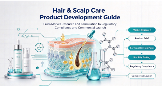 Produits de soins capillaires et du cuir chevelu : types et guide de développement de produits
